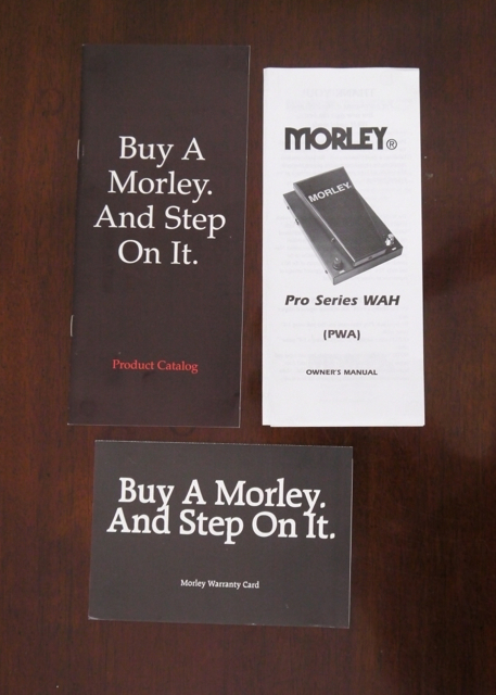 Morley Pro Series "Wah Wah" Pedal 