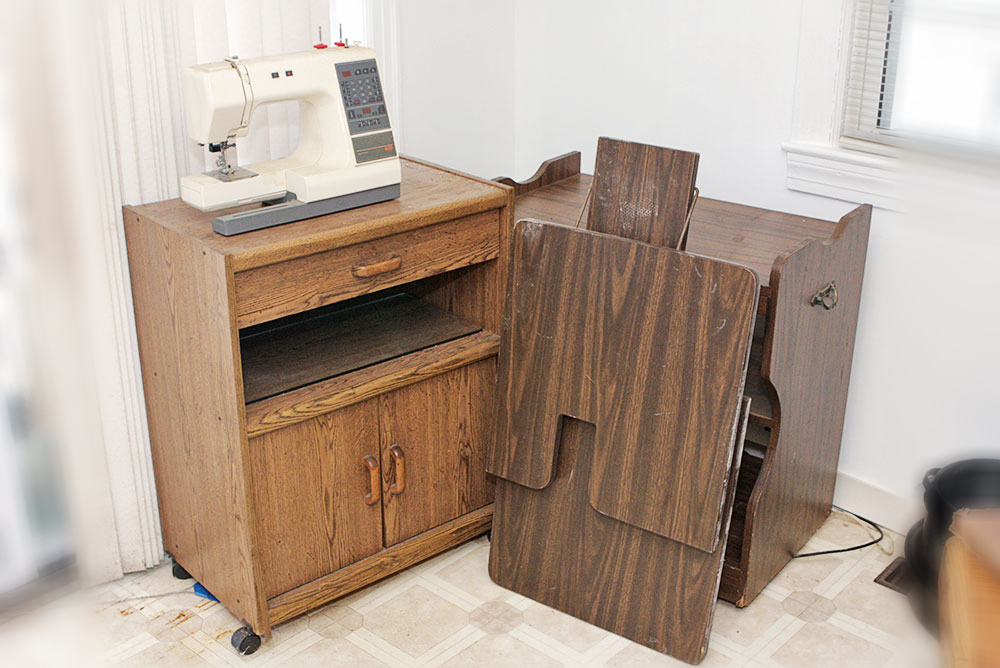 Kenmore Sewing Machine and Table