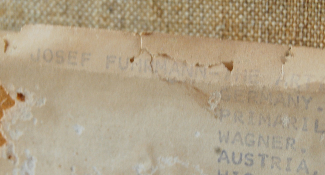 Original Lanscape Oil Painting by Josef Fuhrmann