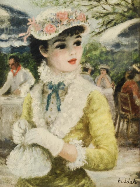 Vintage Print "Tavern on the Green" by Huldah Cherry Jeffe