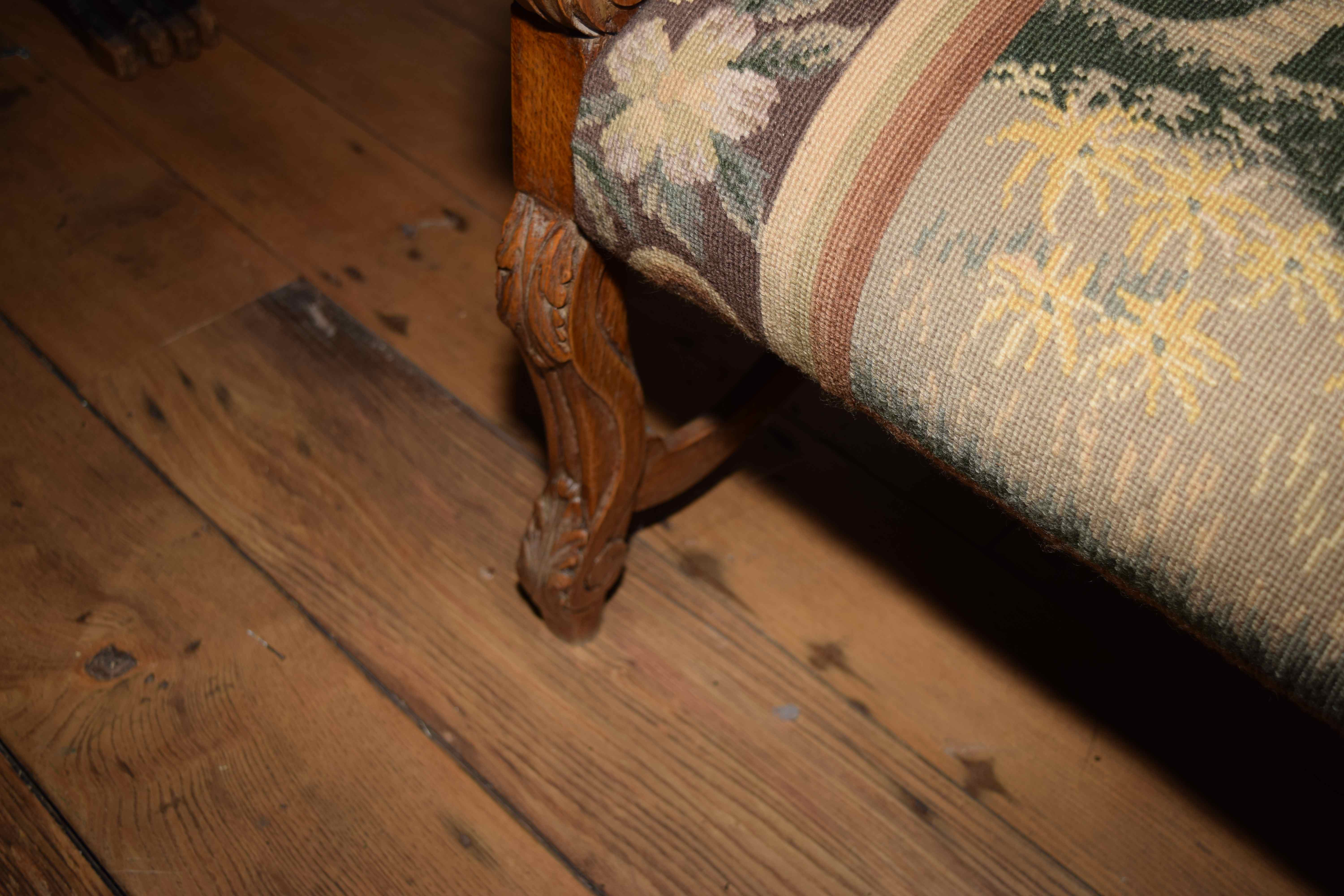 High Back Keeping Room Upholstered Bench