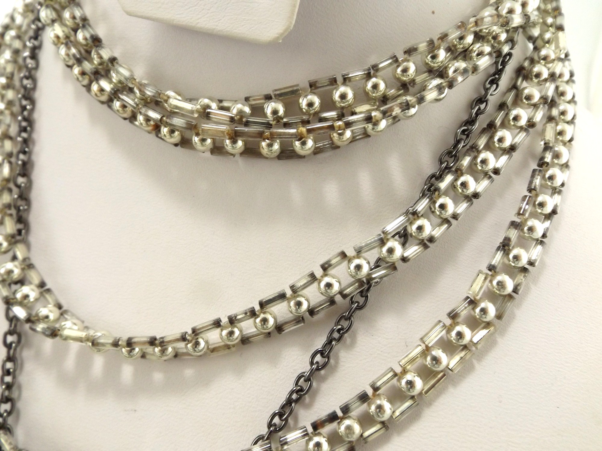 Costume Jewelry Collection in Silver Tones