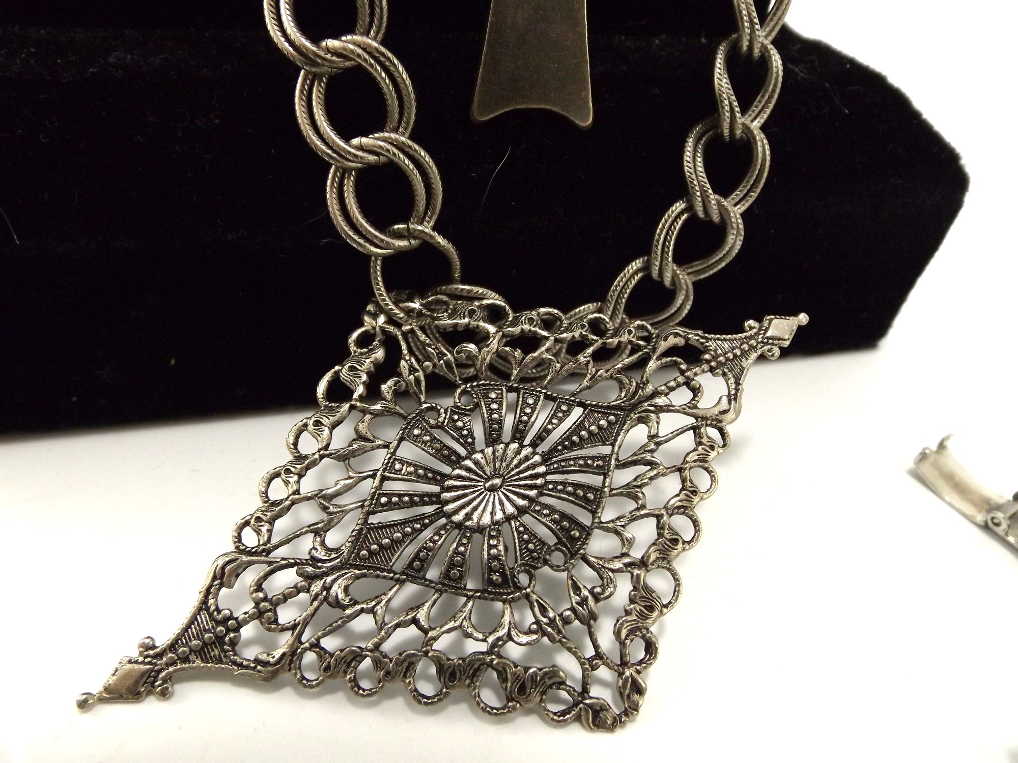 Costume Jewelry Collection in Silver Tones