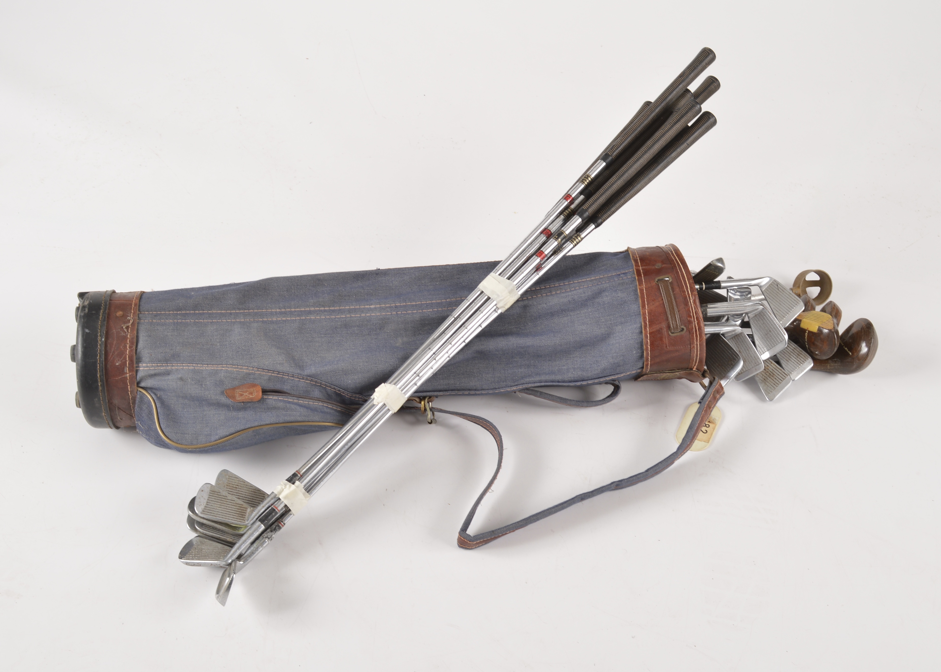 Set of Vintage Tony Lema Golf Clubs