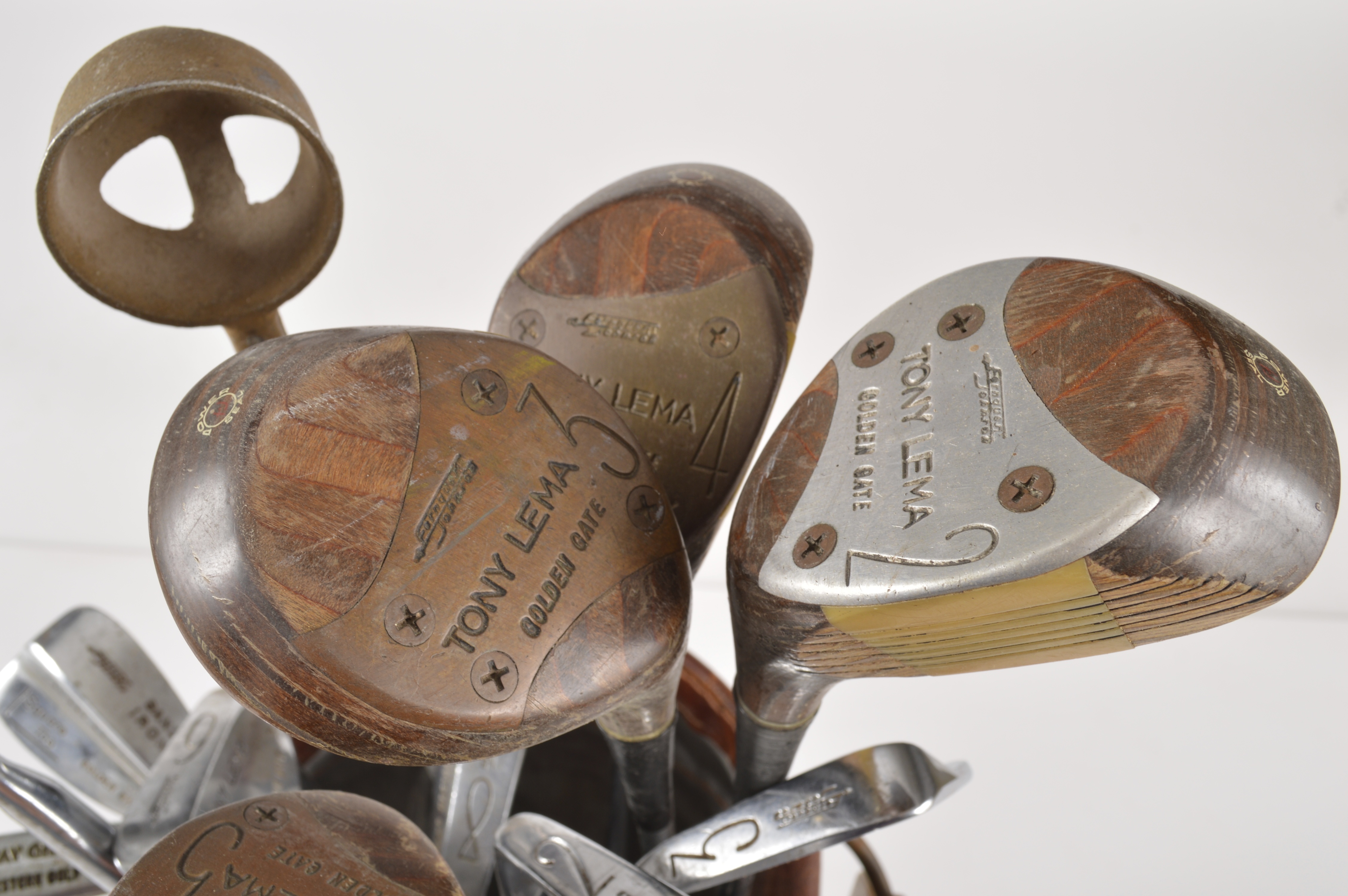 Set of Vintage Tony Lema Golf Clubs