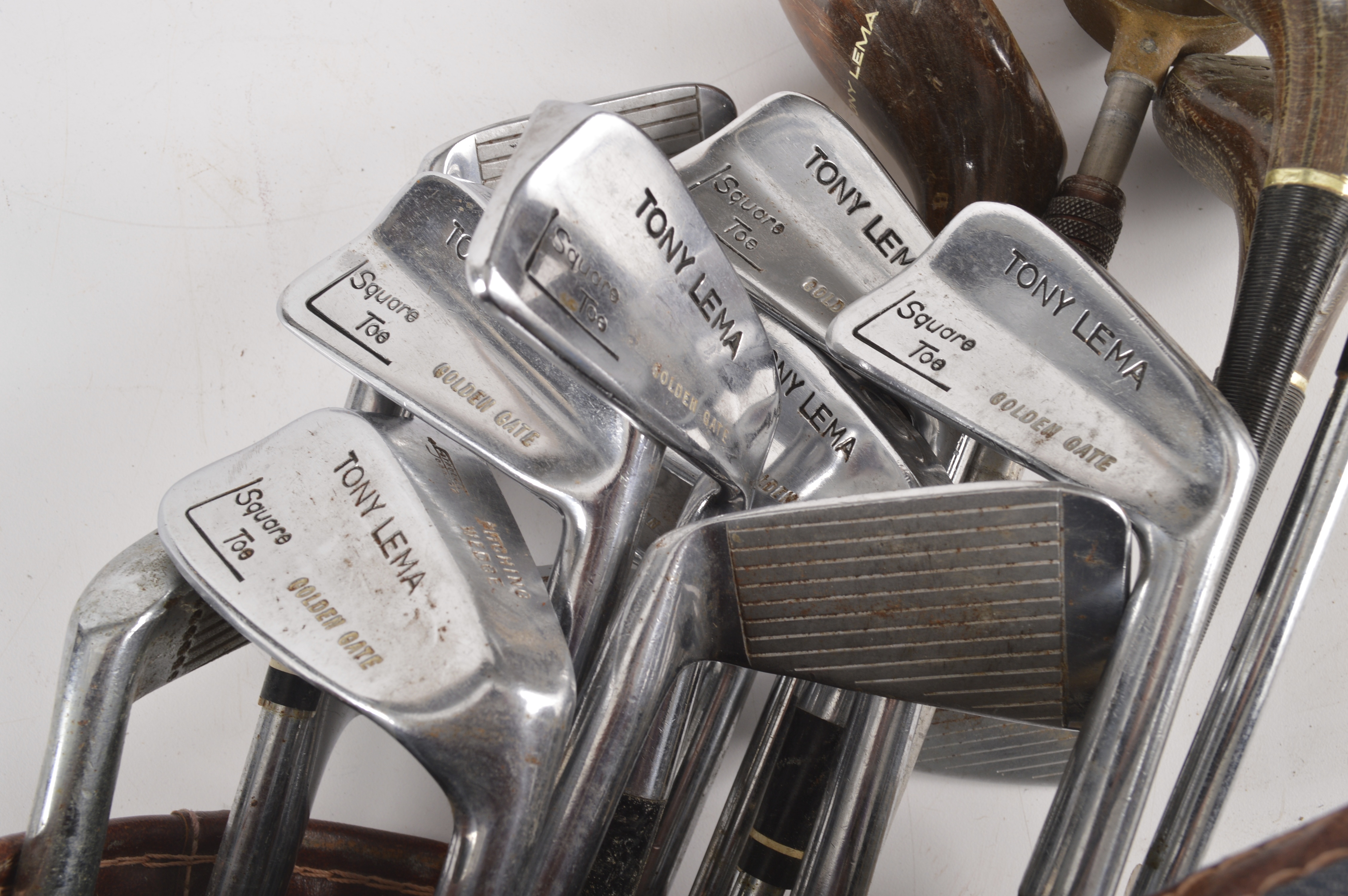 Set of Vintage Tony Lema Golf Clubs