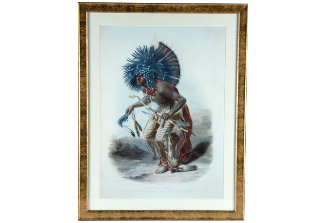 Karl Bodner Photo Offset Lithography Print