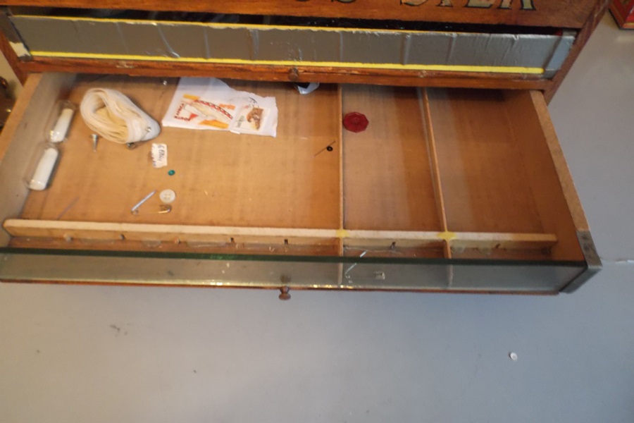 Vintage Beldings Silk Thread Display and Sewing Tools 