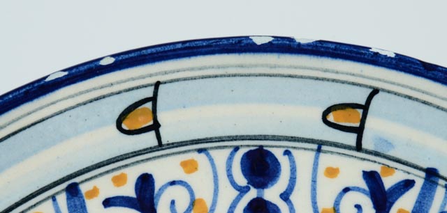 Vintage Spanish Hand Painted Pottery Dinnerware