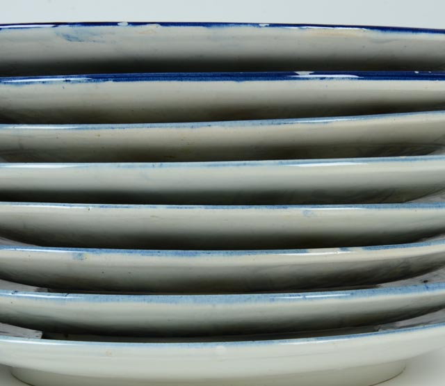 Vintage Spanish Hand Painted Pottery Dinnerware