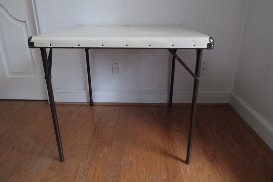 Vintage Shwayder Brothers Samson Folding Table