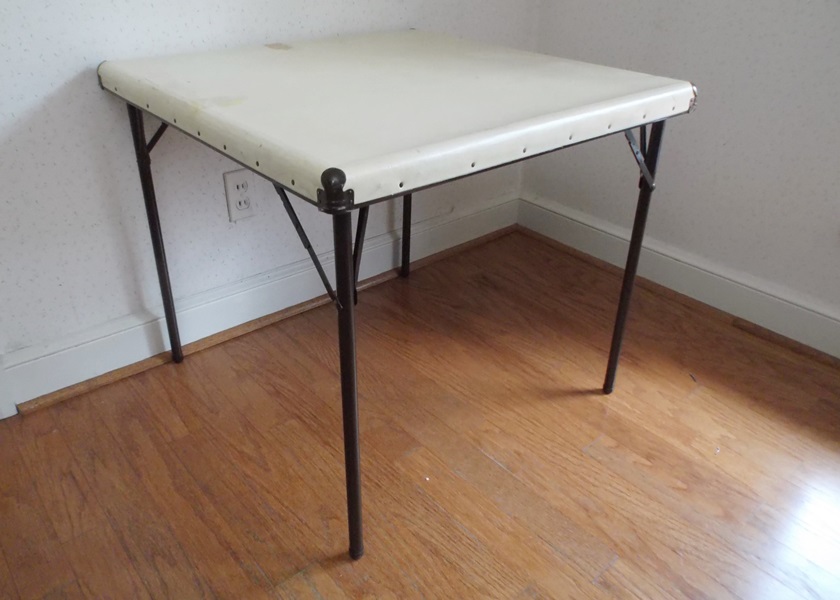 Vintage Shwayder Brothers Samson Folding Table