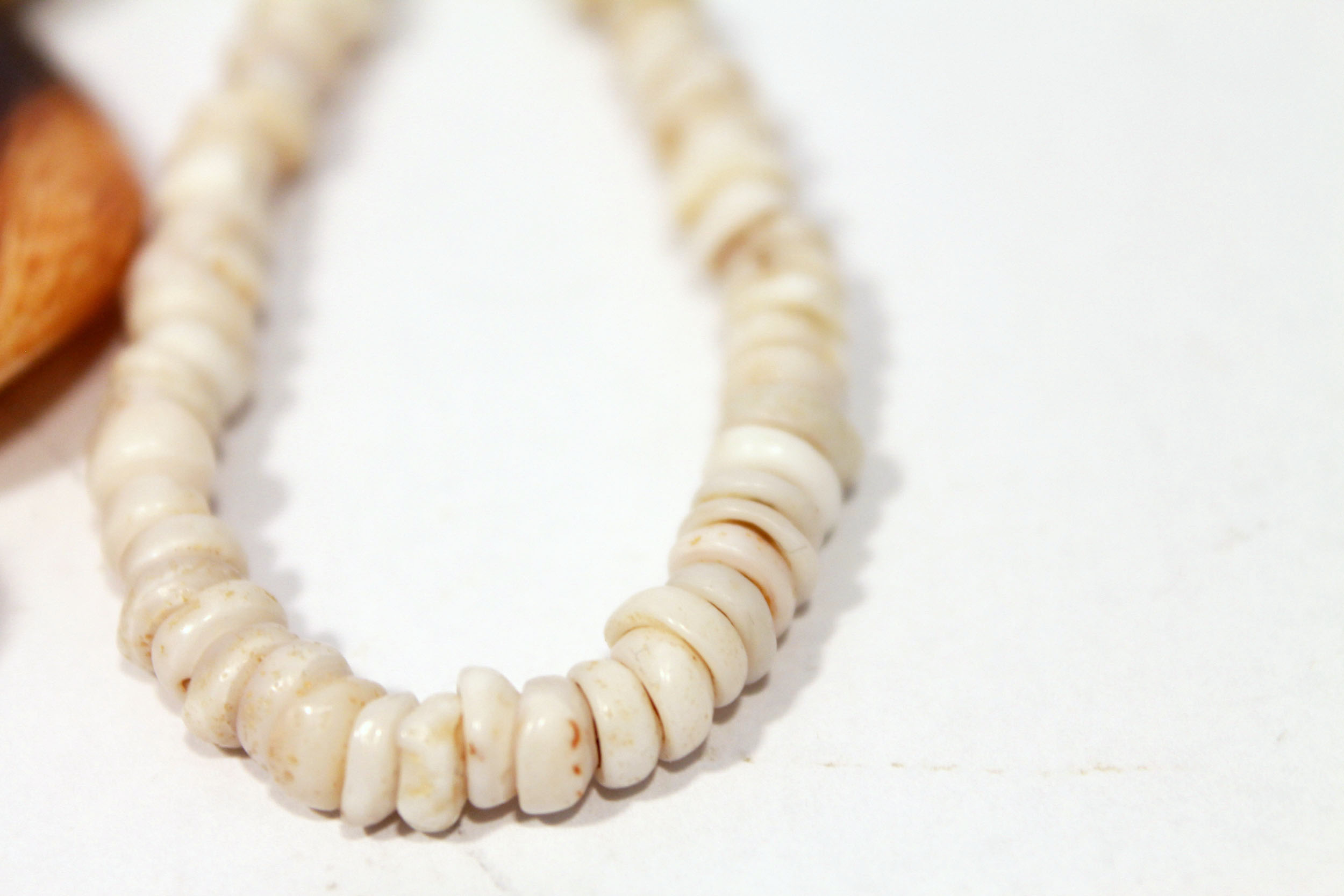 Brown and White Tone Jewelry