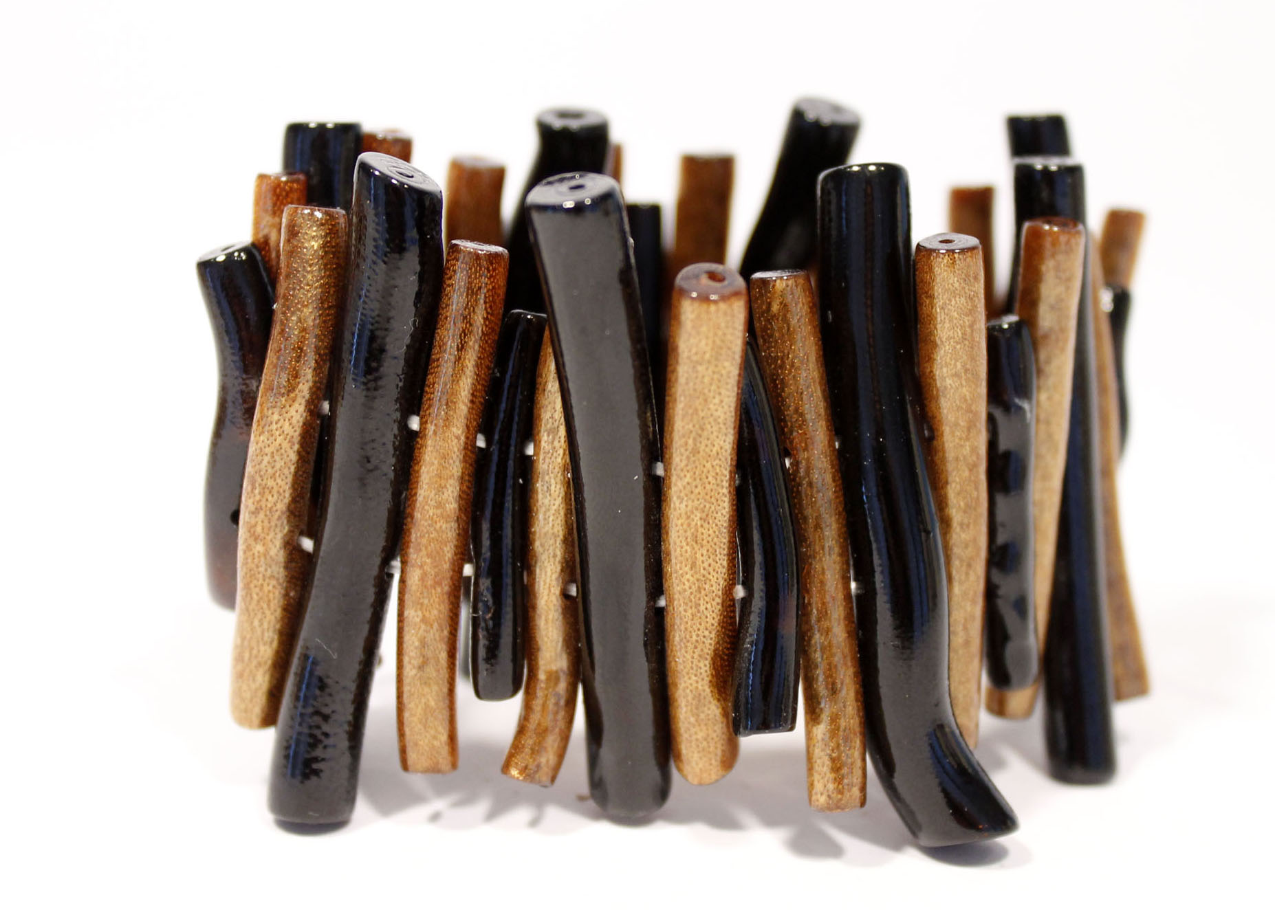 Brown and White Tone Jewelry