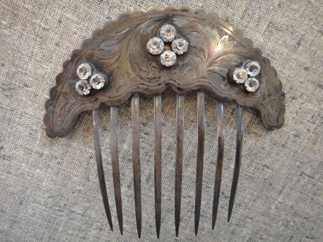 Two 19th Century Victorian Hair Combs