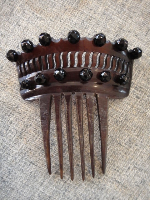 Two 19th Century Victorian Hair Combs