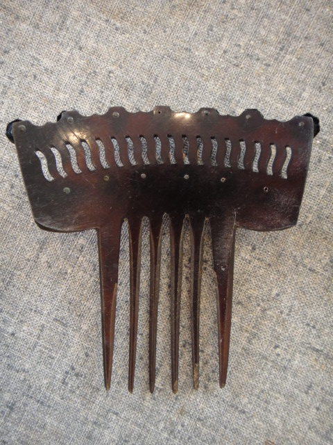 Two 19th Century Victorian Hair Combs