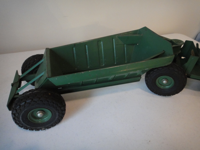 1950s Doepke Model Toy Euclid Green Earth Mover 