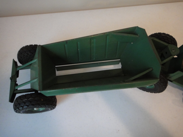 1950s Doepke Model Toy Euclid Green Earth Mover 