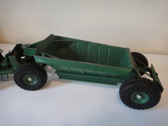 1950s Doepke Model Toy Euclid Green Earth Mover 