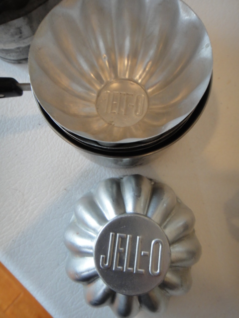 Collection of Vintage Jello Molds & More