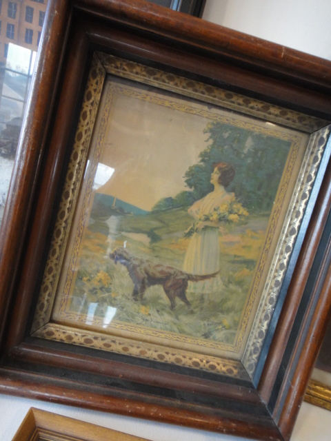 Group of Framed Prints & Baby Photo