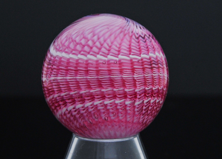 Blown Art Glass Marble by Sam Hogue