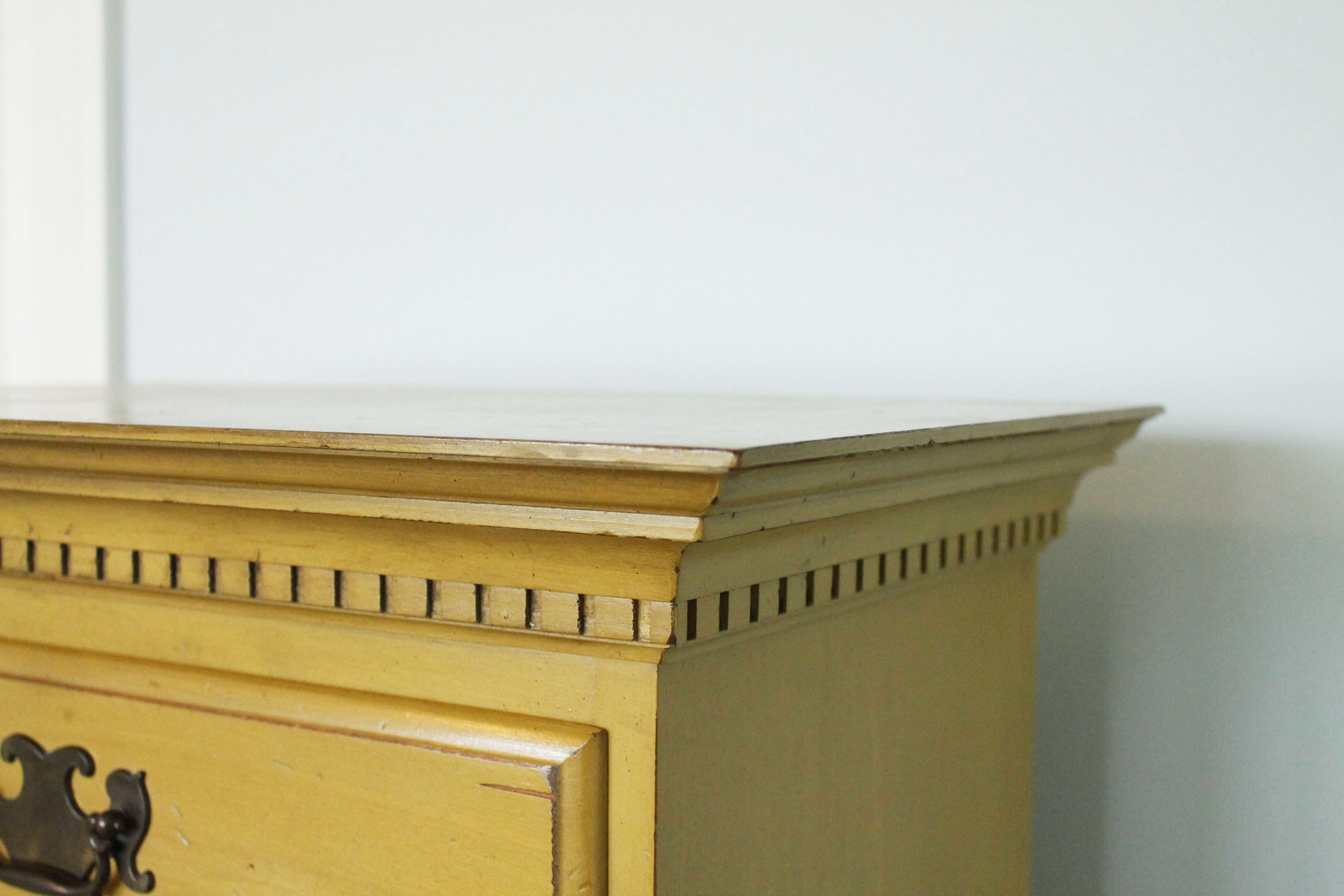 Vintage Painted Lingerie Chest