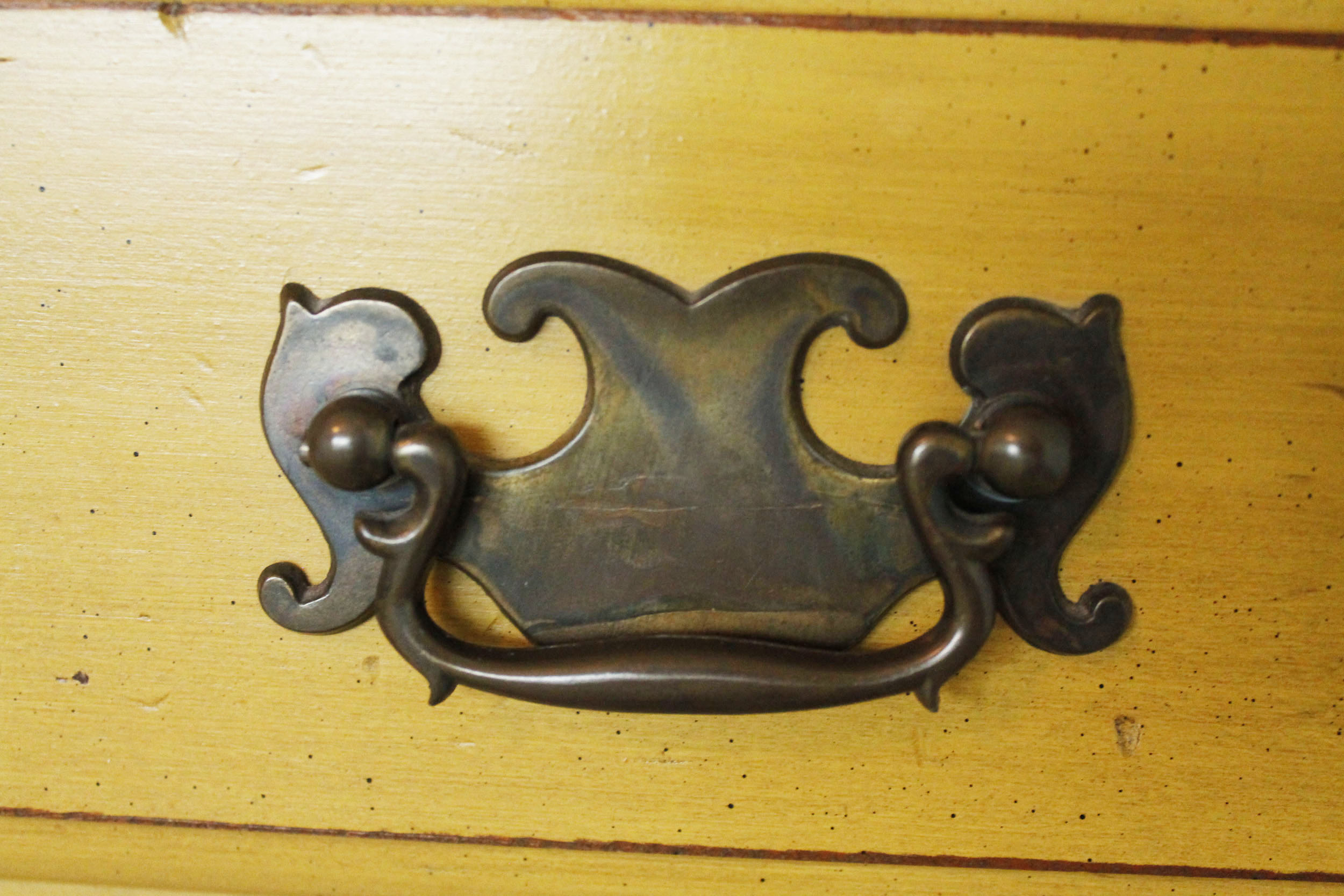 Vintage Painted Lingerie Chest