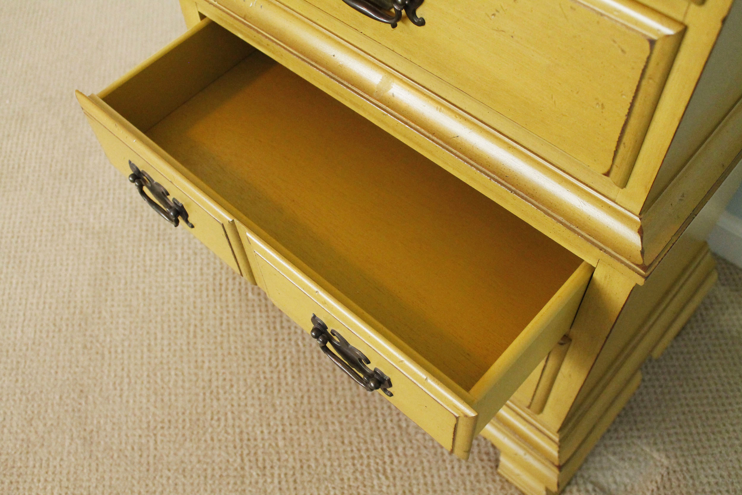 Vintage Painted Lingerie Chest