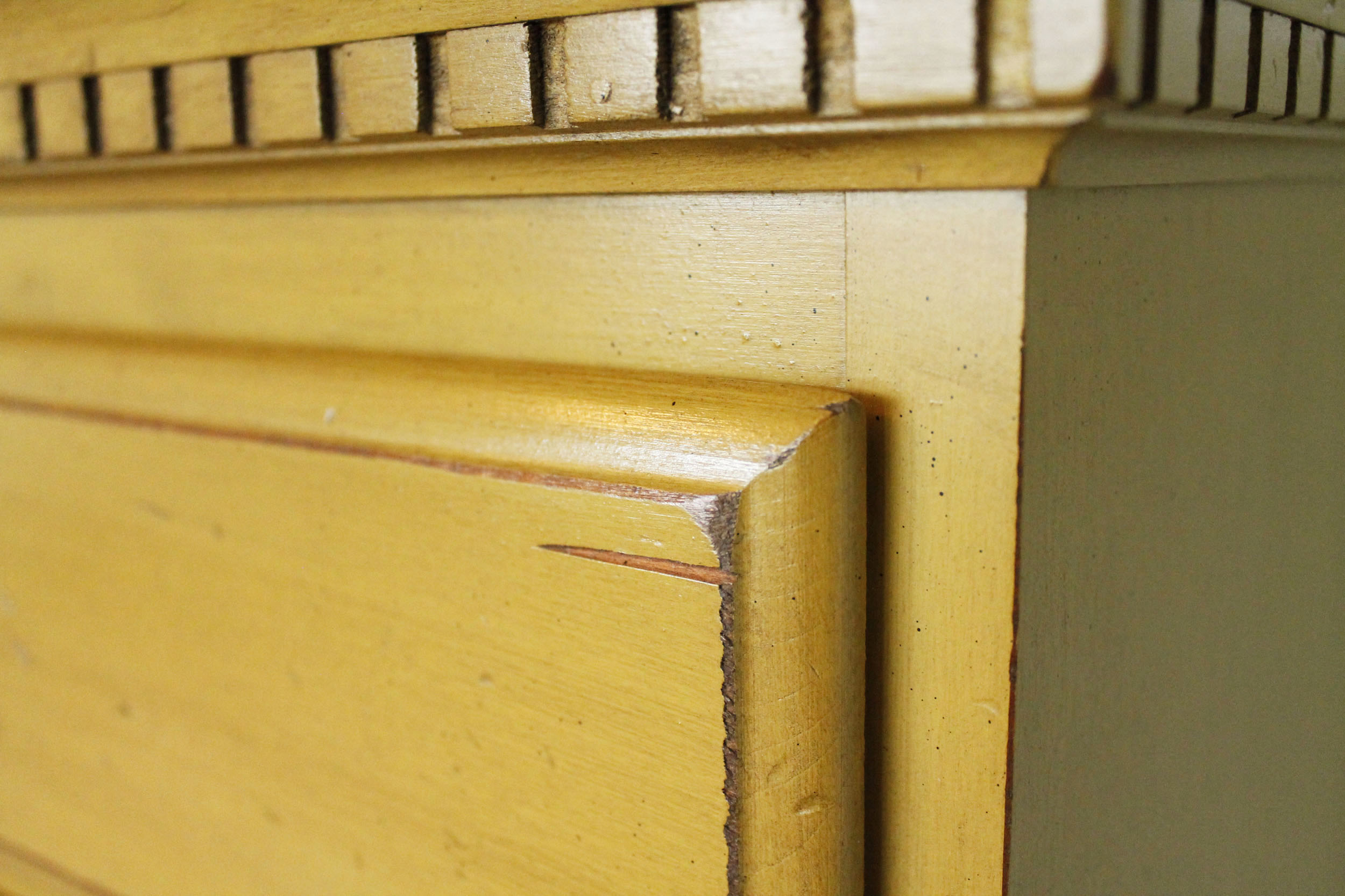 Vintage Painted Lingerie Chest