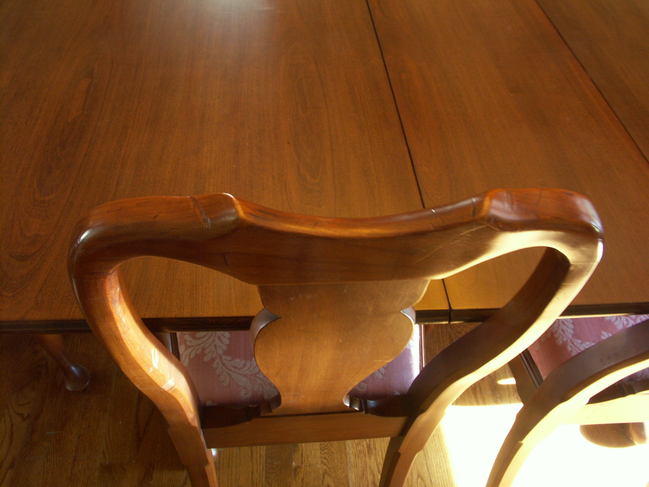 Queen Anne Henkel Harris Dining Chairs and Table