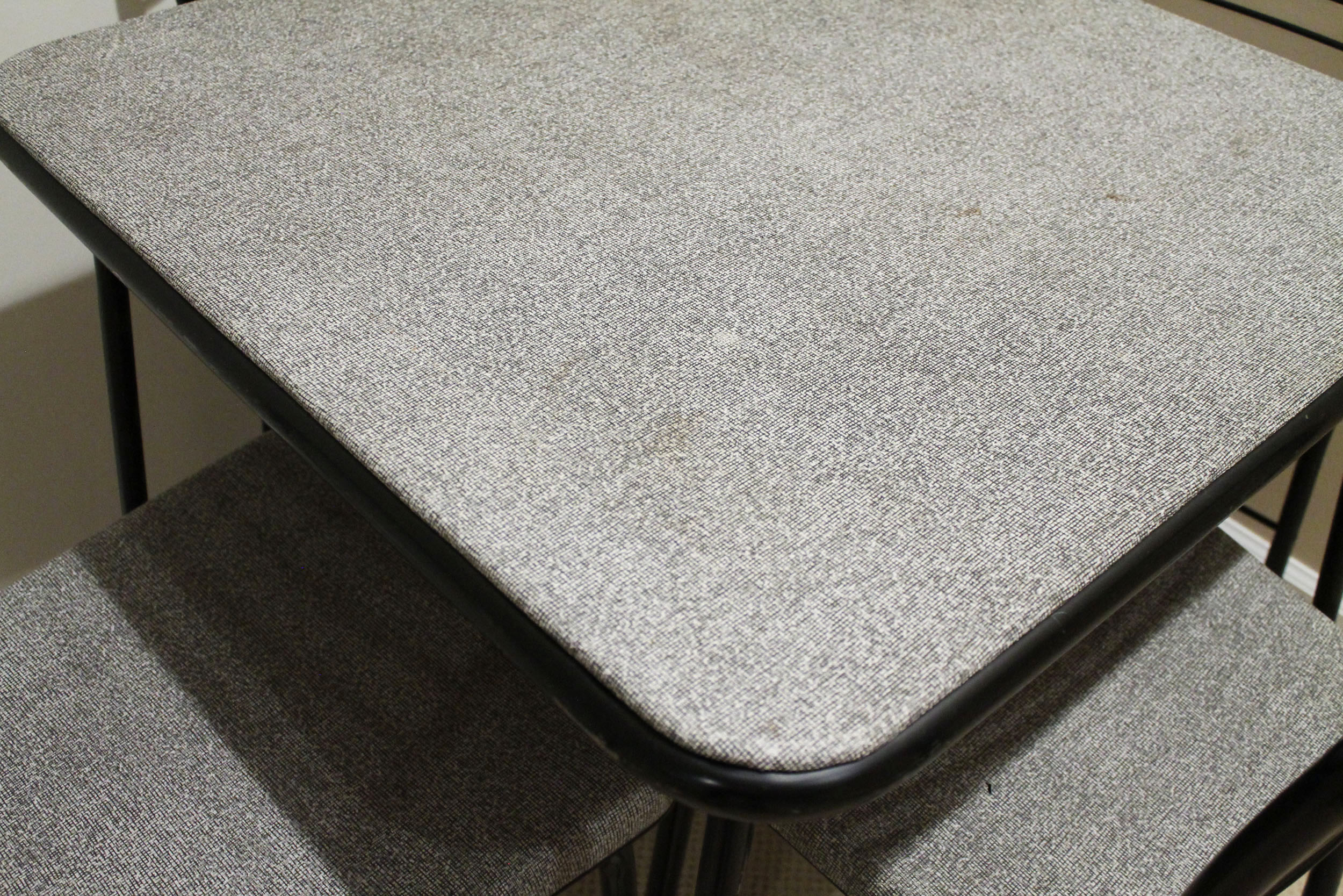 Vintage Cosco Fashion Fold Mid-Century Card Table and Chairs