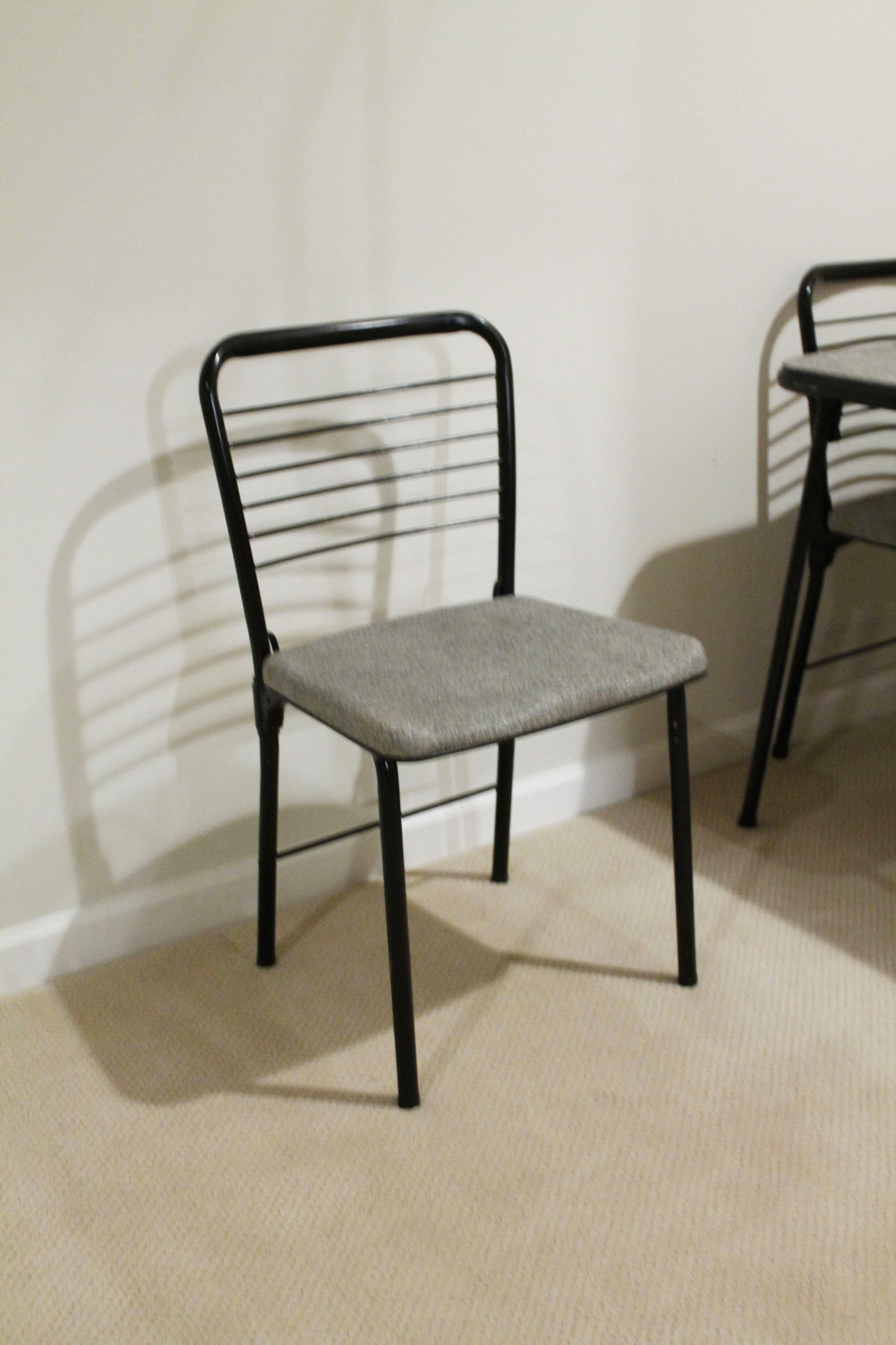 Vintage Cosco Fashion Fold Mid-Century Card Table and Chairs