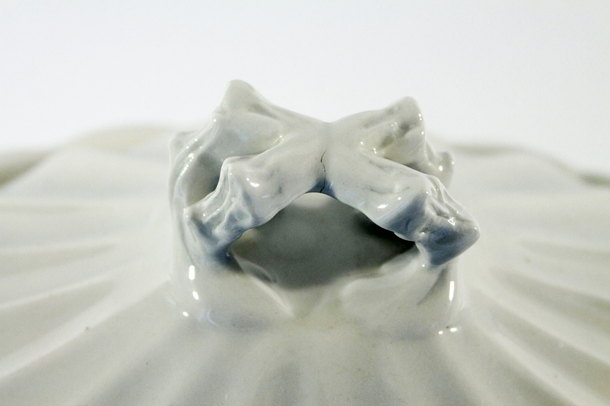 Vintage Red Cliff Ironstone Soup Tureen