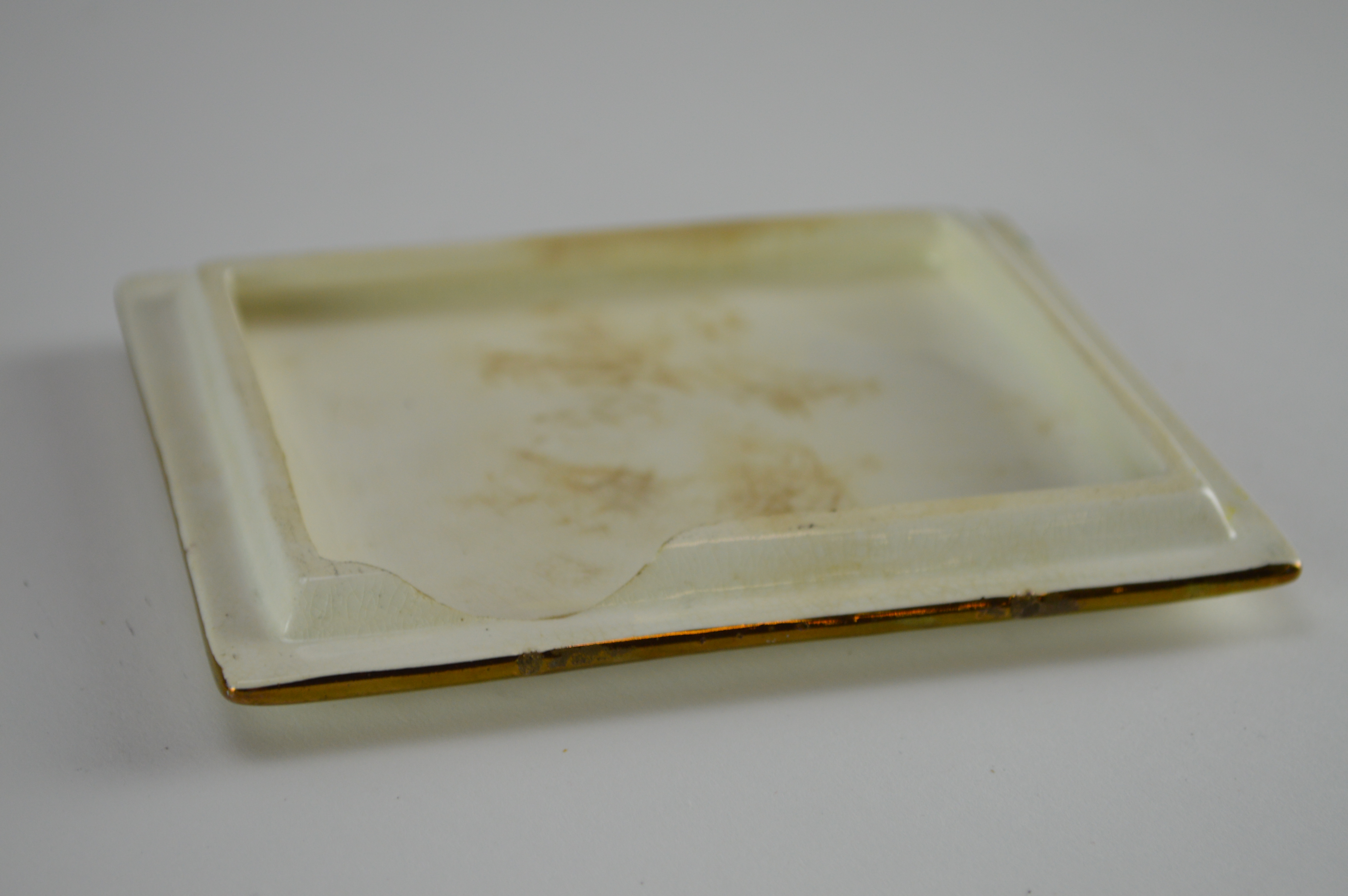 Vintage Gray's Pottery Trinket Box