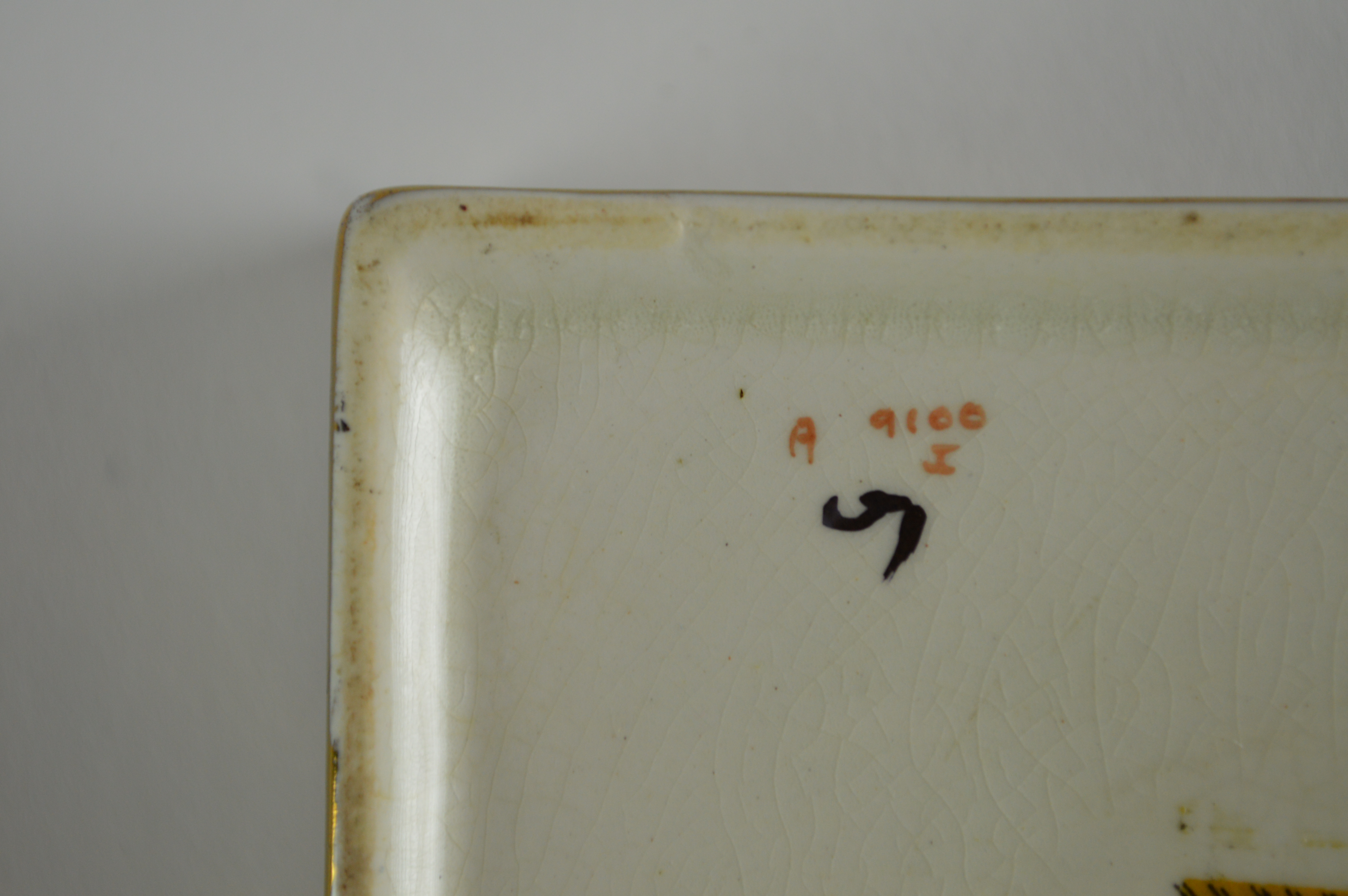 Vintage Gray's Pottery Trinket Box