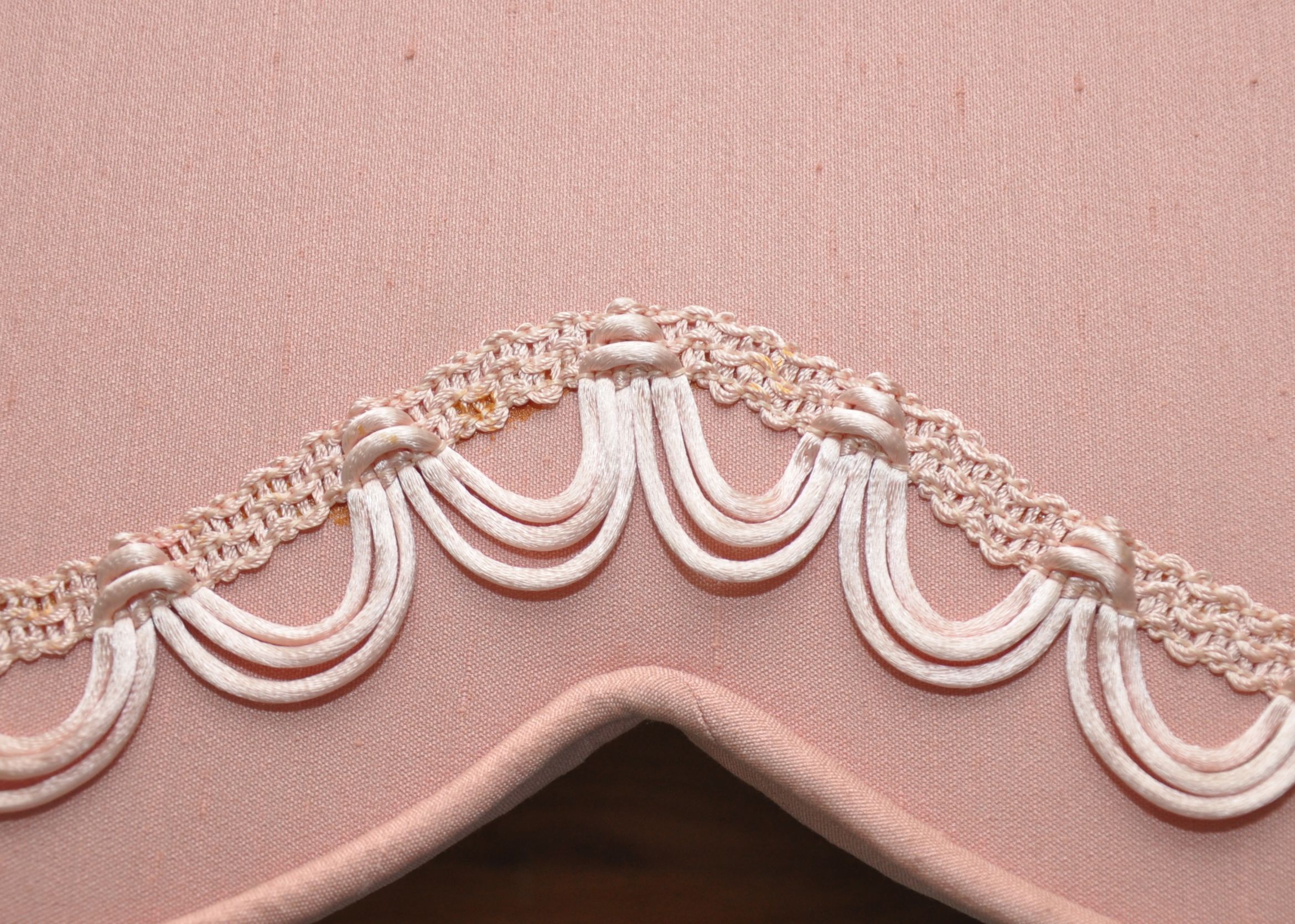 Vintage Upholstered Cornice Board