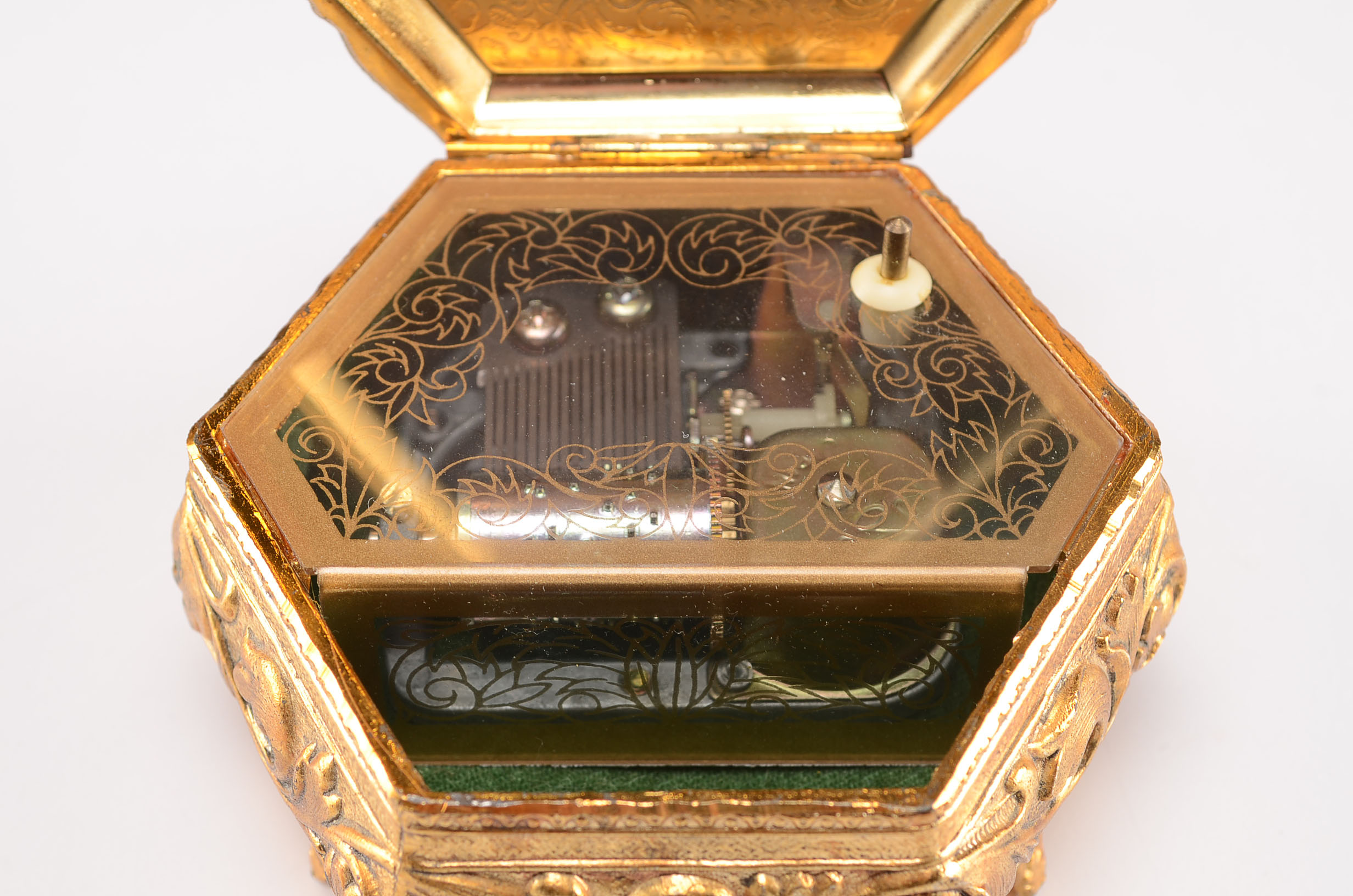 Three Vintage Music Boxes