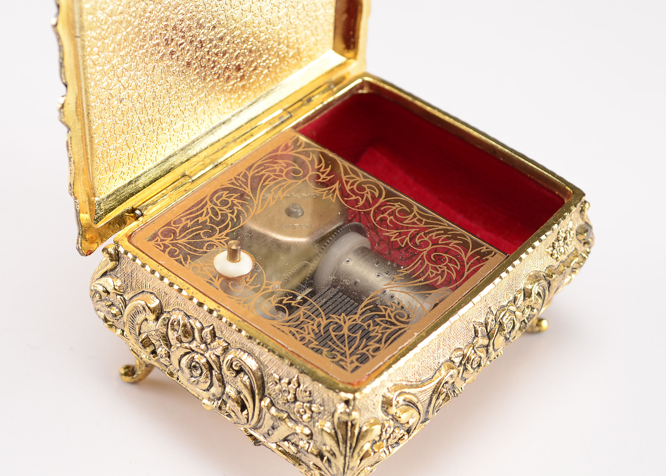 Three Vintage Music Boxes