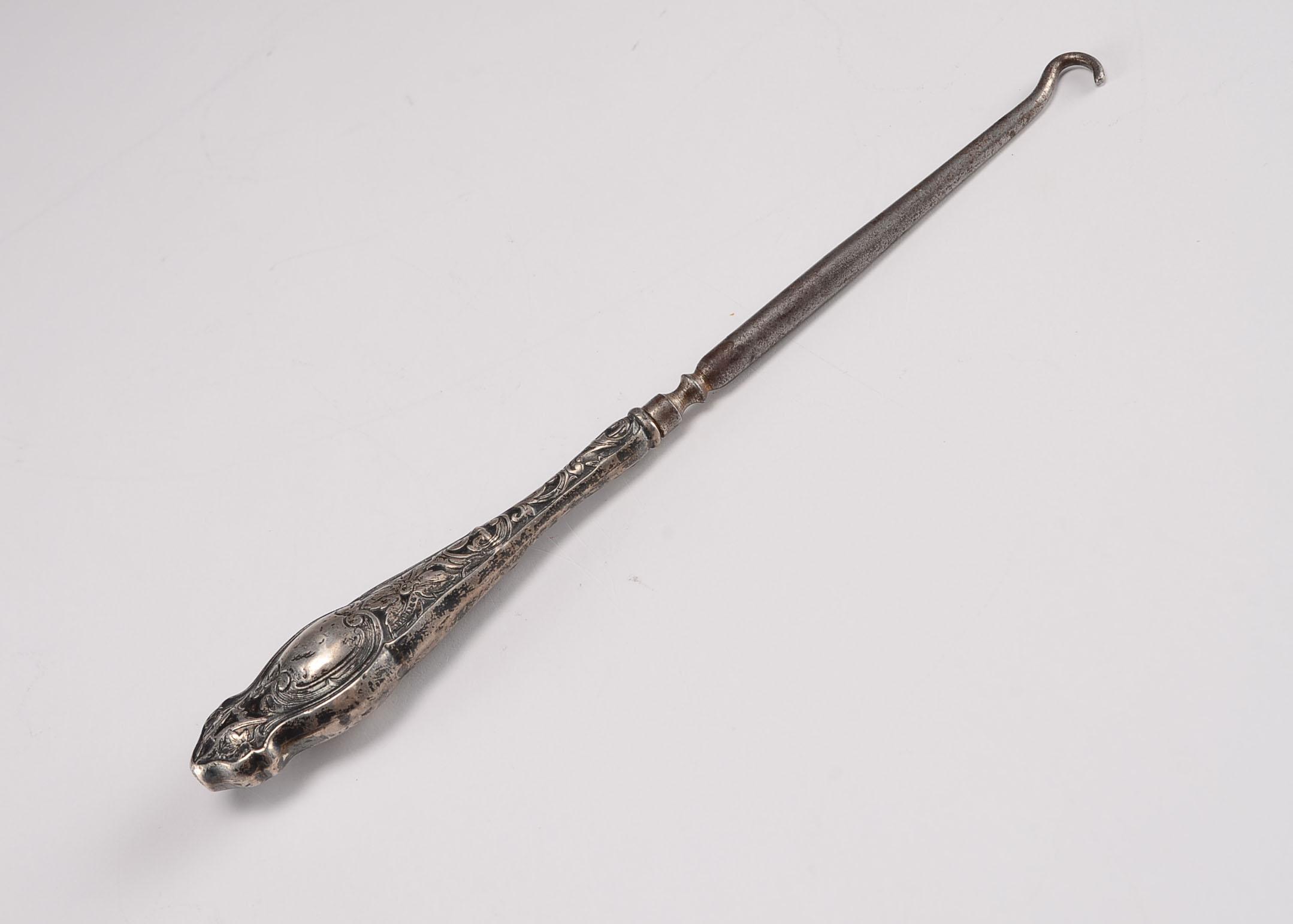 Victorian Sterling Silver Boot Hook