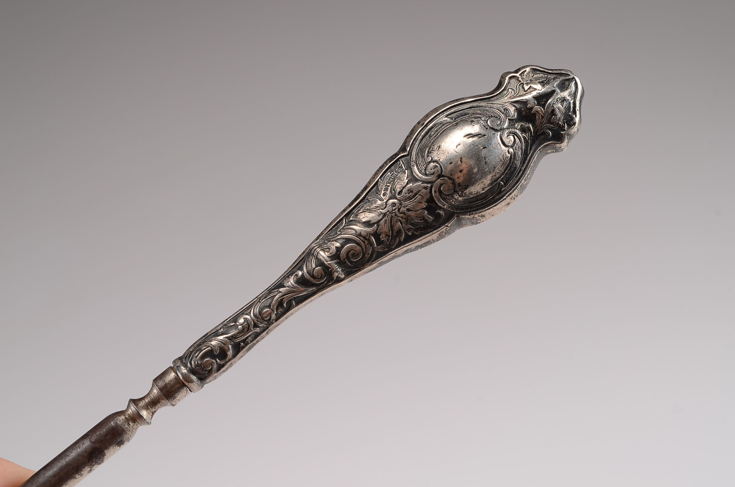 Victorian Sterling Silver Boot Hook