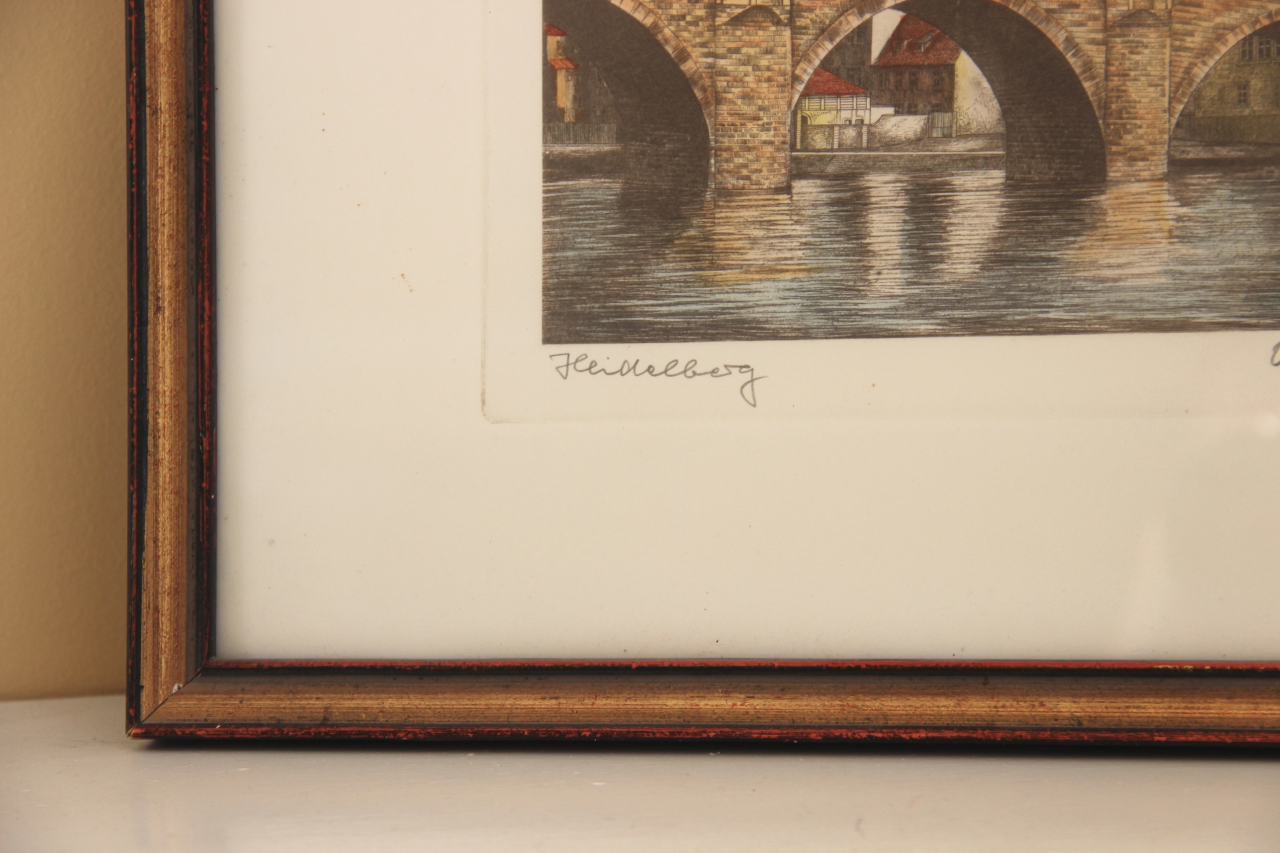 Original Ernest Geissendorfer Etching