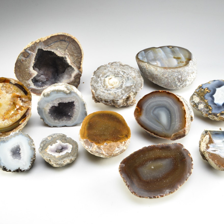 Box of Twenty Geode Specimens