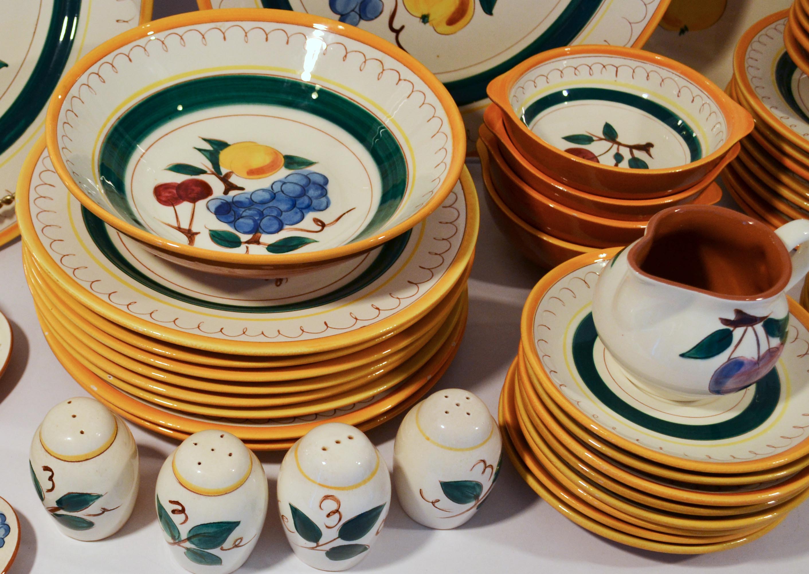 Vintage Stangl Pottery Dishware Collection