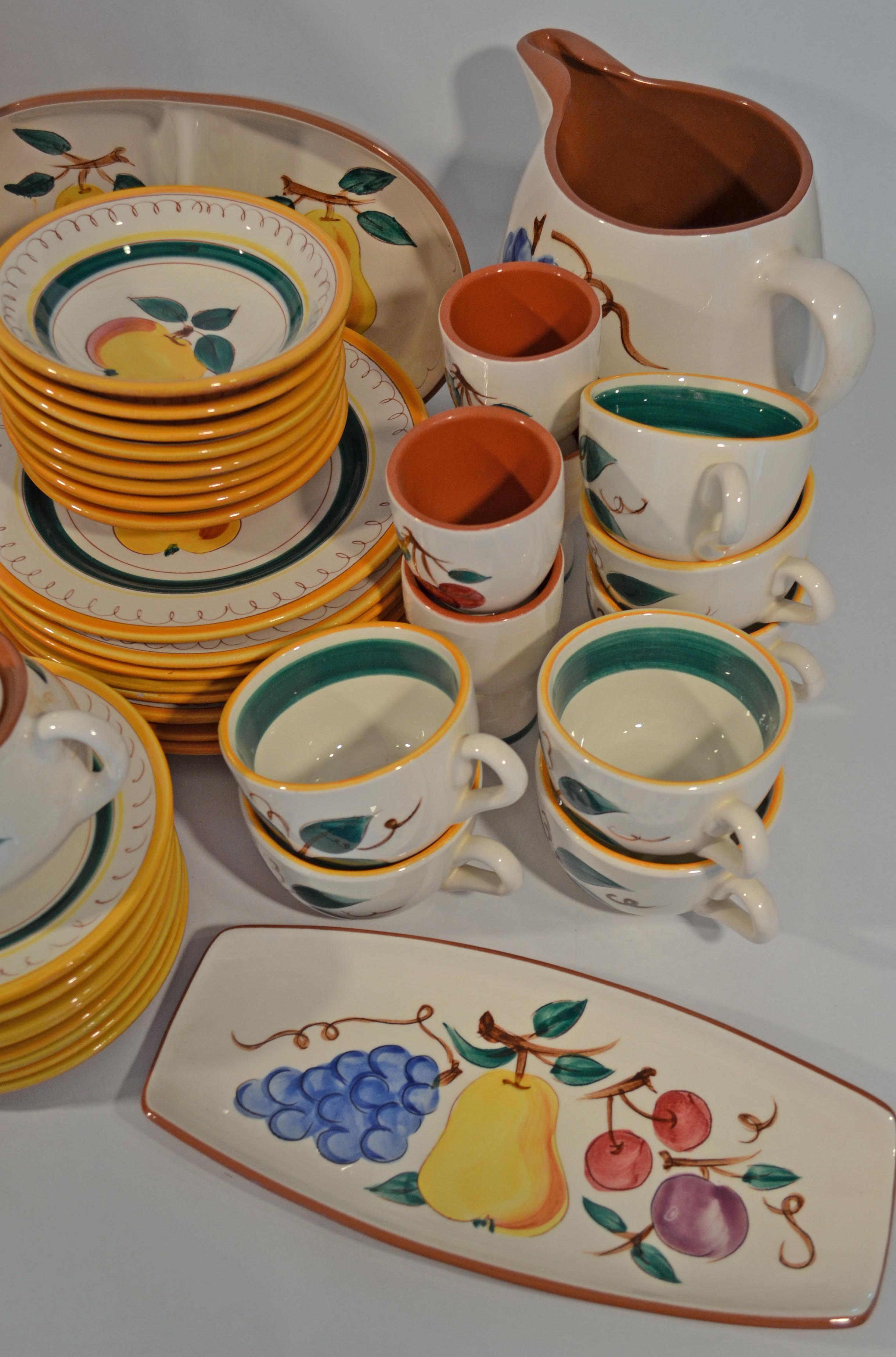 Vintage Stangl Pottery Dishware Collection