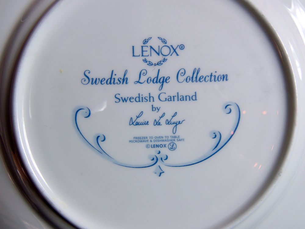 Lenox Swedish Lodge China Dinnerware Set
