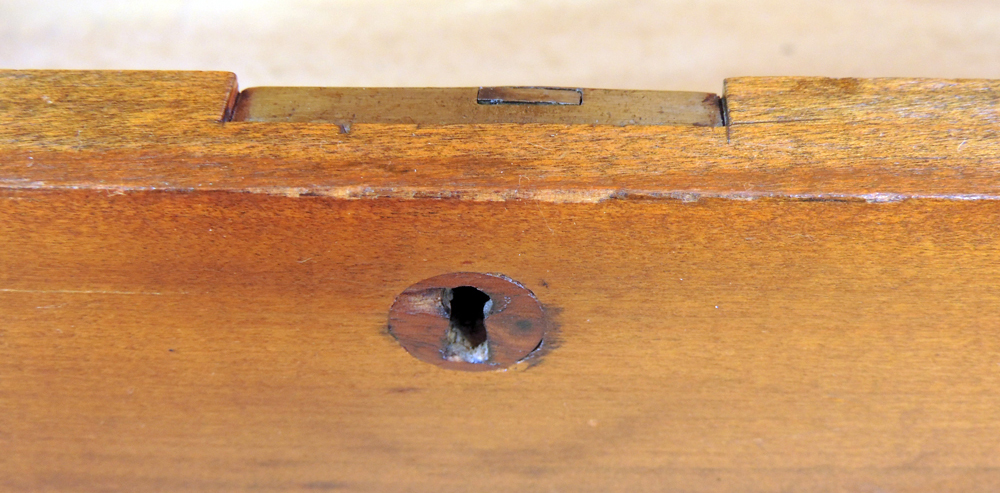 Antique Chest of Drawers with Carved Wood Handles