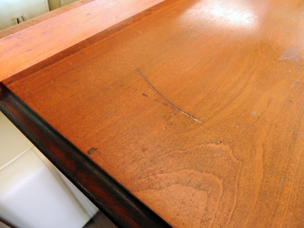 Antique Chest of Drawers with Carved Wood Handles