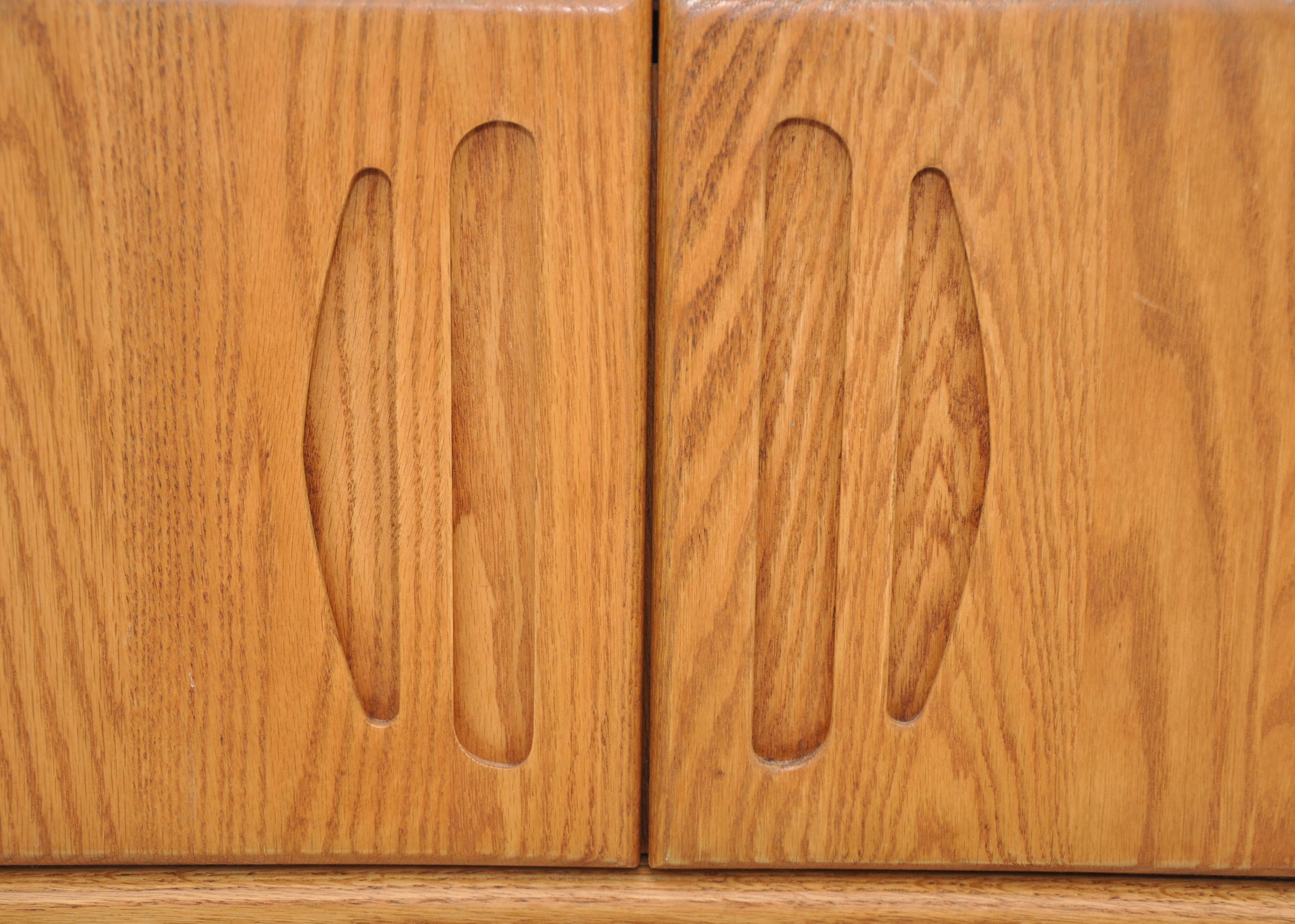 Modern Oak Television Cabinet